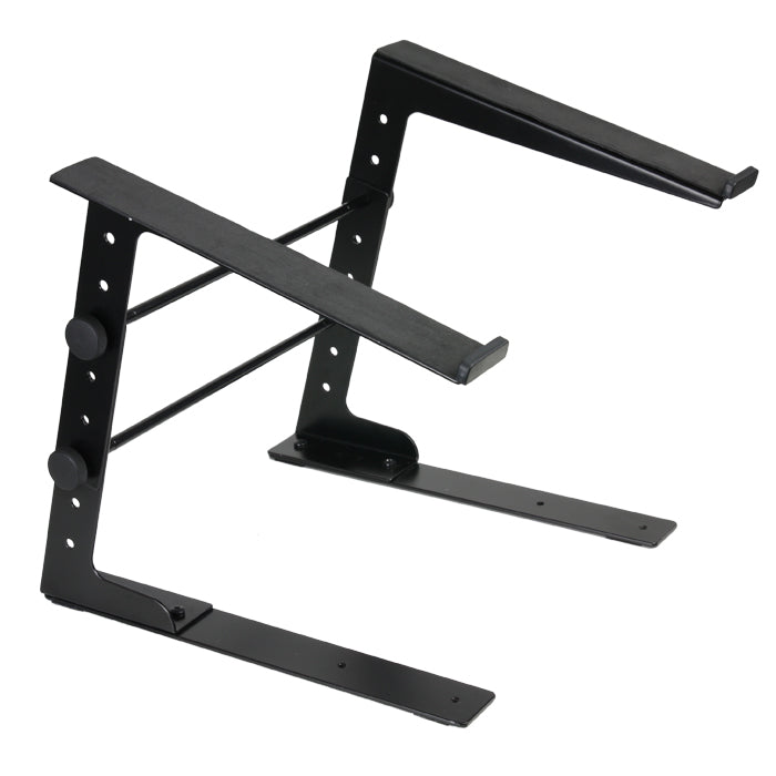 Laptopstativ mit clamps, schwarz