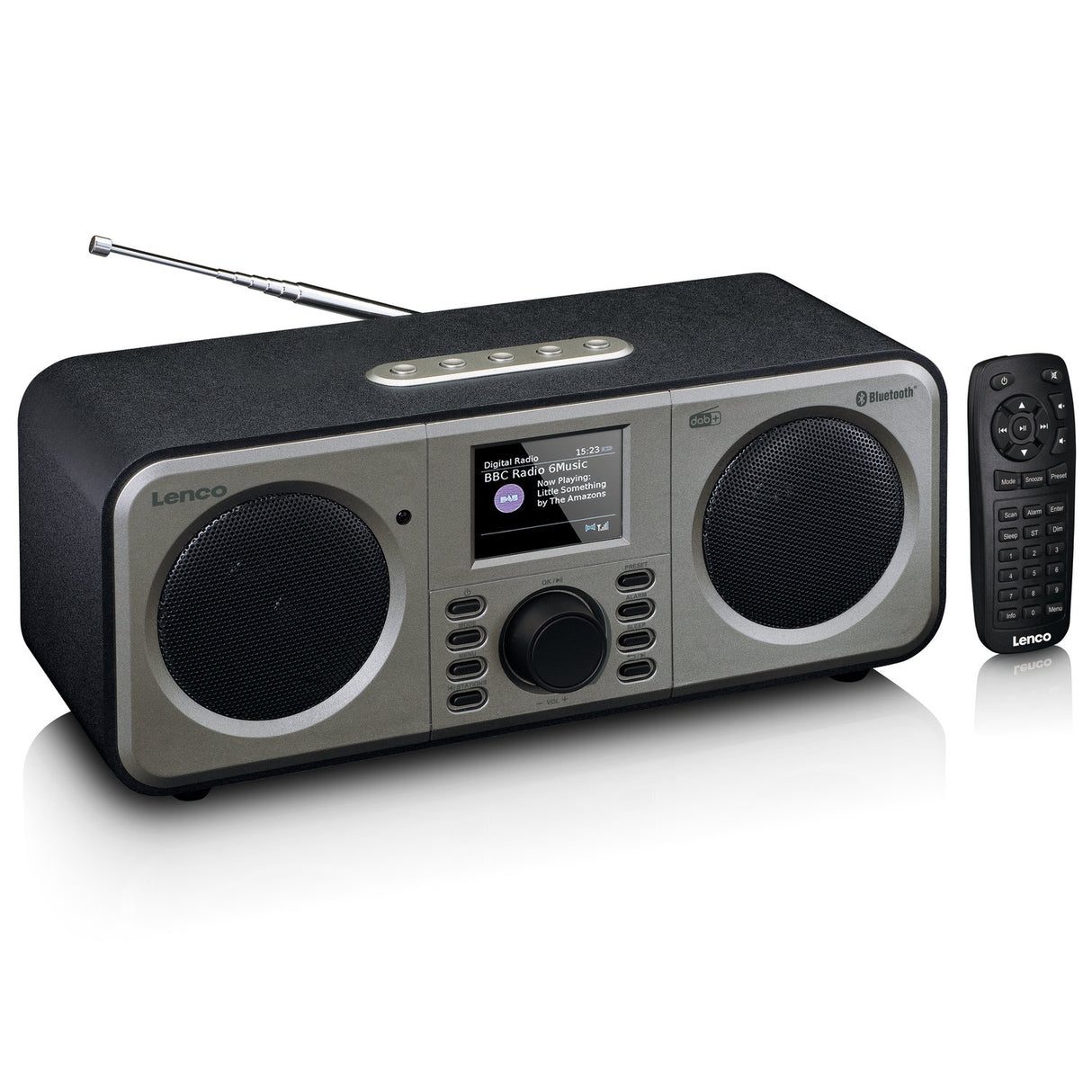 Lenco DAR-030 DAB Radio, Black