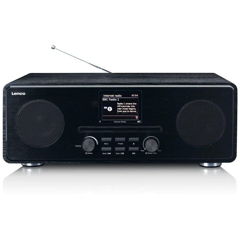 Lenco DIR-260 Internet Radio, Black