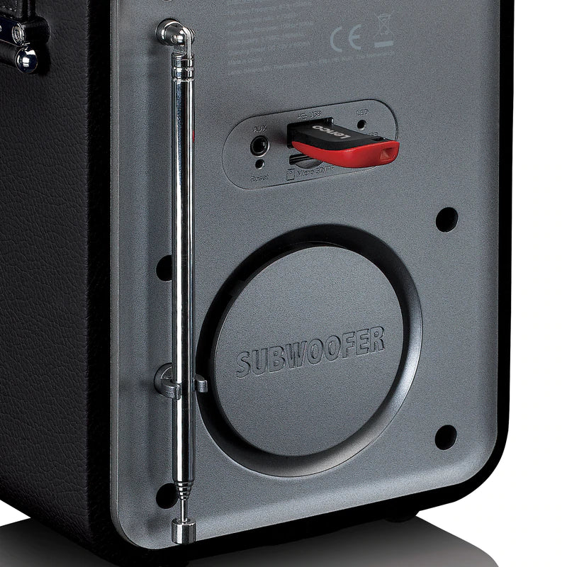 Lenco PDR-051 DAB+ Radio (Black/Silver)