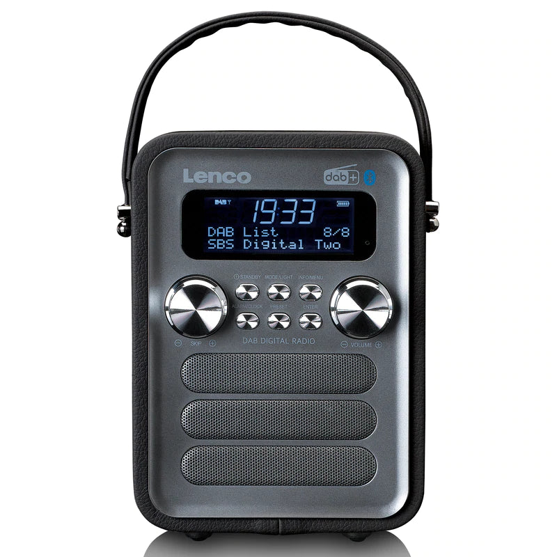 Lenco PDR-051 DAB+ Radio (Black/Silver)