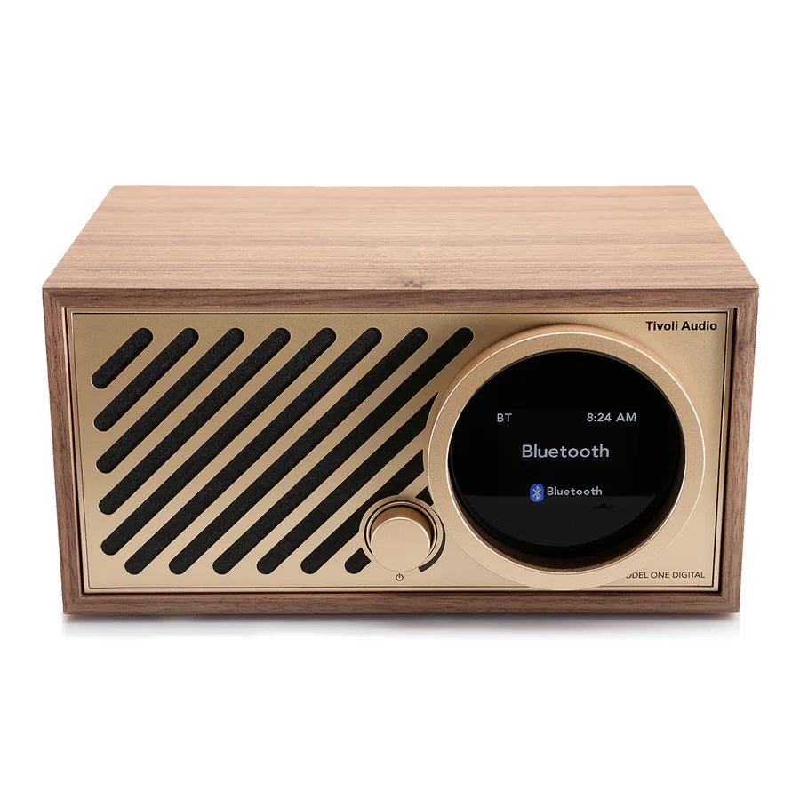 Tivoli Audio Model ONE GEN.3 Digital+ Lautsprecher, Walnuss/Gold