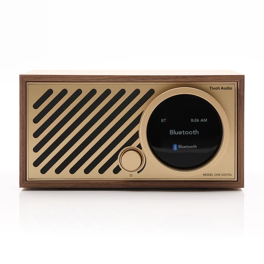 Tivoli Audio Model ONE GEN.3 Digital+ Lautsprecher, Walnuss/Gold
