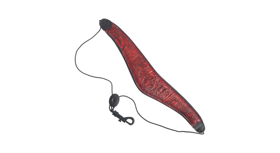 Levys M27W Saxofongurt 2", geprägtes Rot