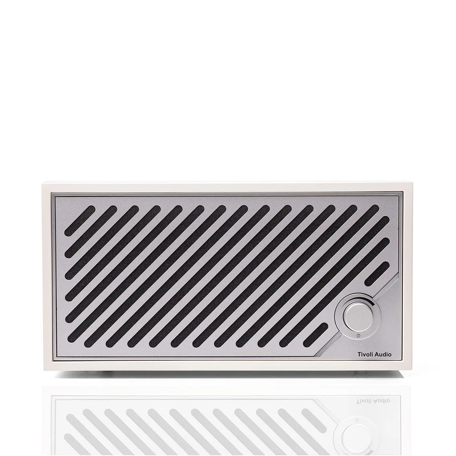 Tivoli Audio Model Two Digital Bluetooth Lautsprecher (Weiß/Silber)
