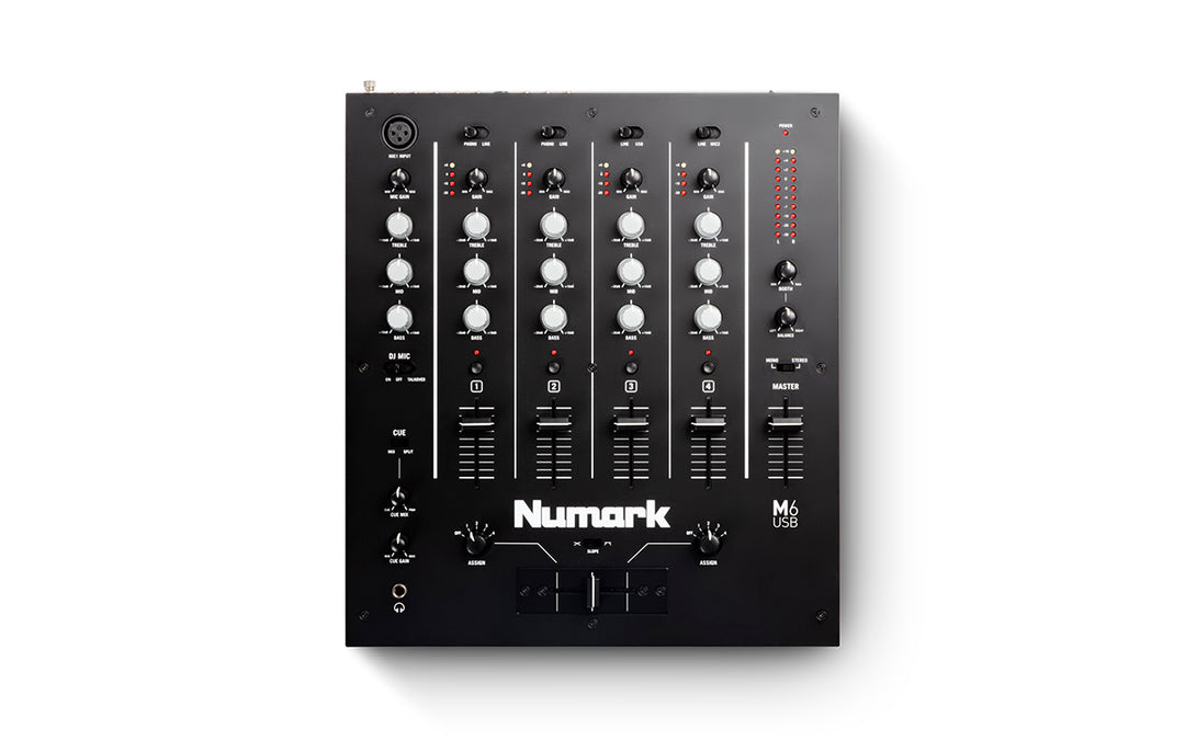 Numark M6-USB Mixer (Schwarz)