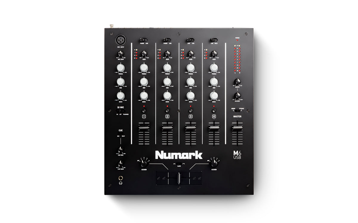Numark M6-USB Mixer (Schwarz)