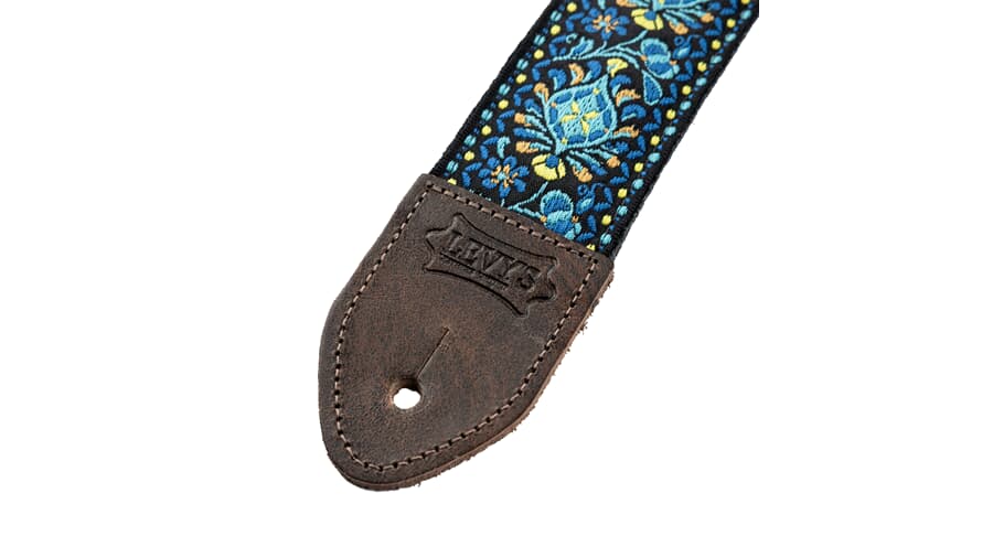 Levys M8HTV Gitarrengurt 2", blau