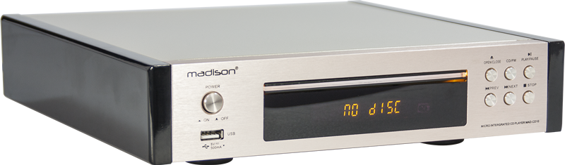 Madison CD-Player und FM-Radio mit USB