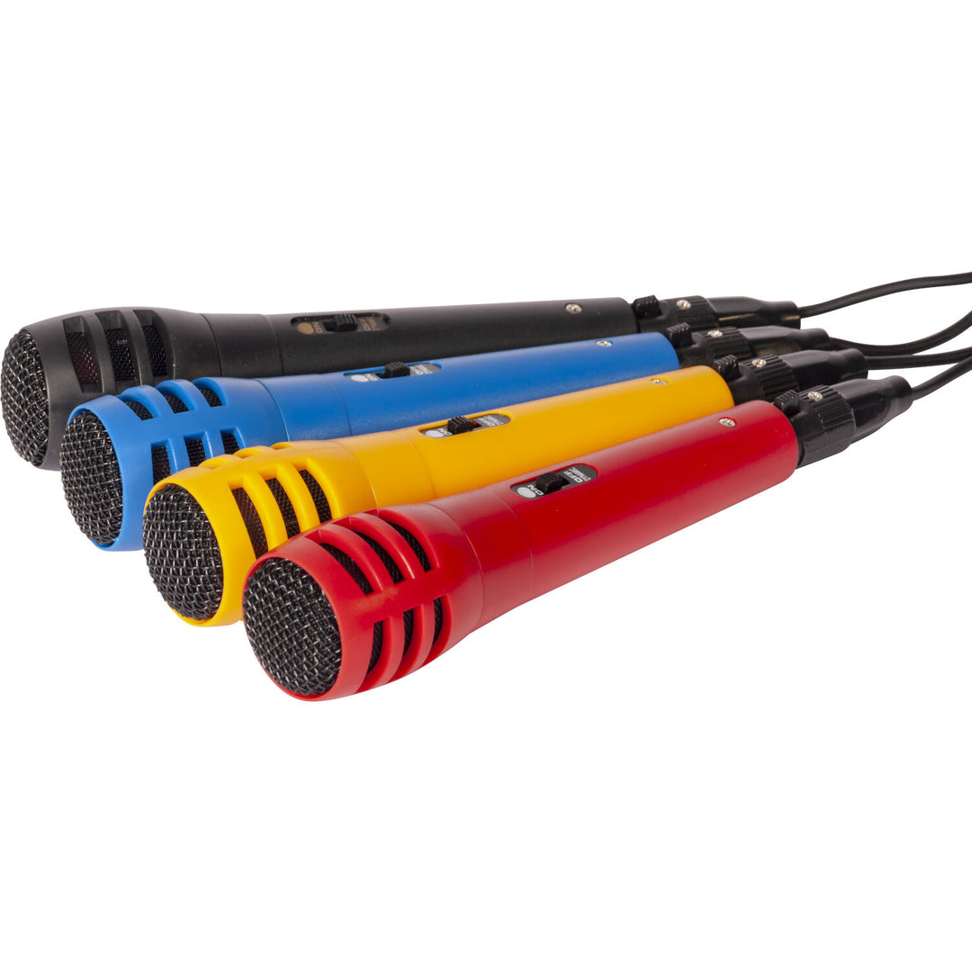 Mikrofonsæt med 4 mikrofoner