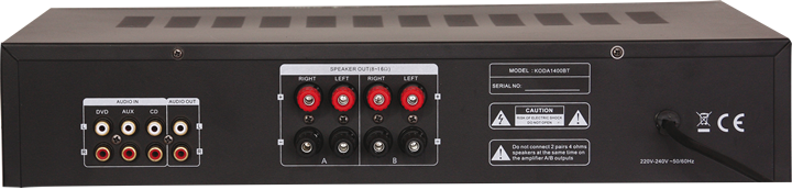 Madison HI-FI-Stereo-Verstärker (Schwarz, 2x100W)