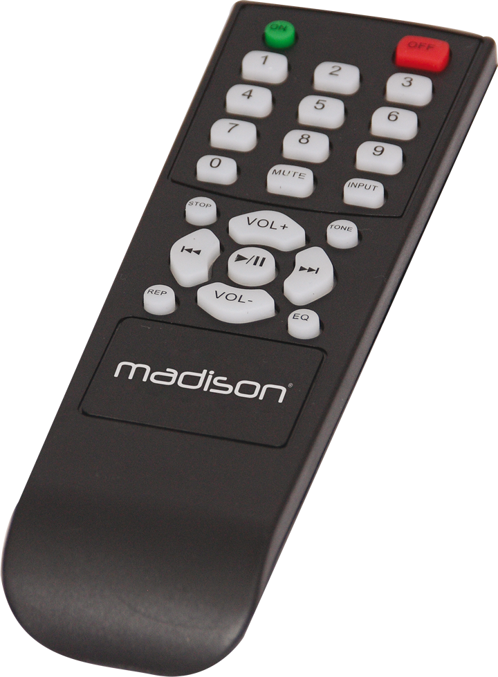 Madison HI-FI-Stereo-Verstärker (Schwarz, 2x100W)