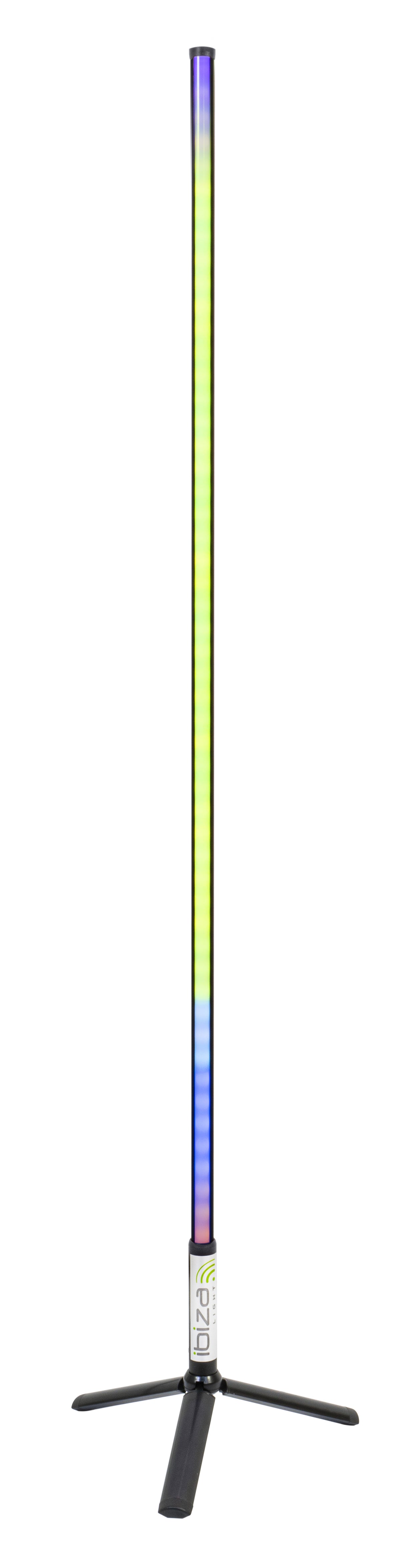 Ibiza Magic Color Stick RGB Bodenlicht (Schwarz)