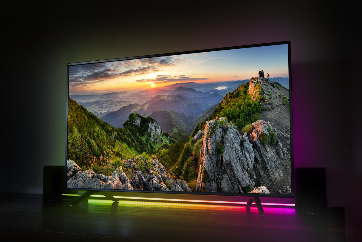 Ibiza Magic Color Stick RGB Bodenlicht (Schwarz)