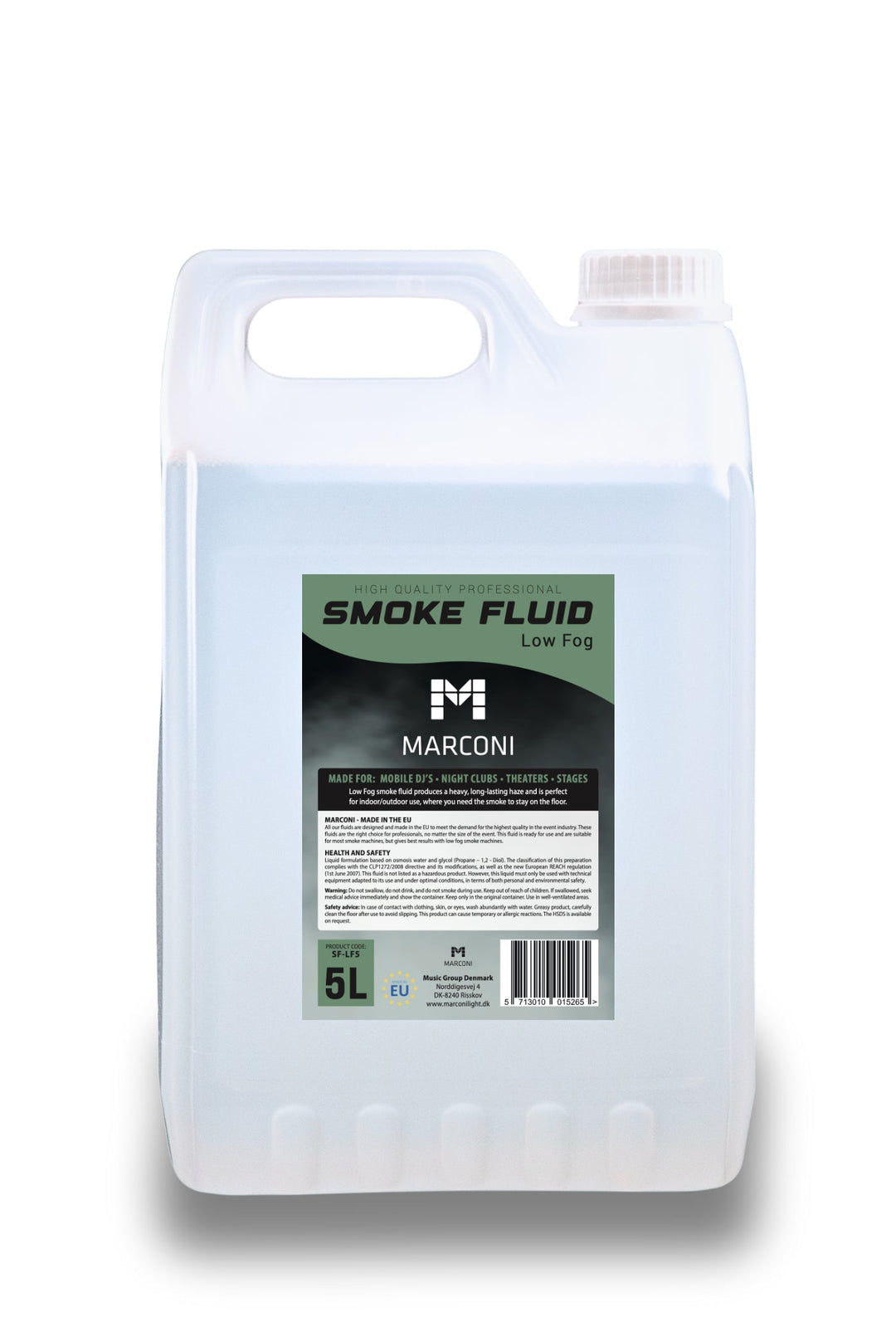3 x 5L Nebelfluid (Low Fog) + 250ml Reinigungsflüssigkeit