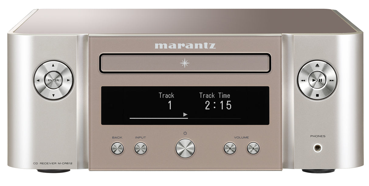 Marantz Melody X M-CR612 Mini-Anlage System (Silber)