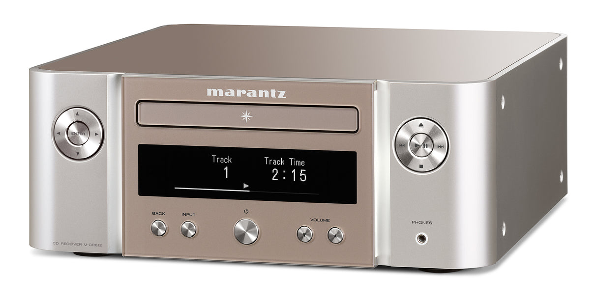 Marantz Melody X M-CR612 Mini-Anlage System (Silber)