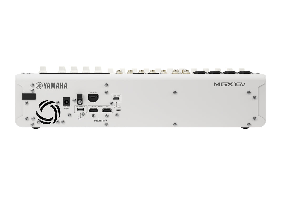 Yamaha MGX16V Digital Mixing Console (White) - Video Version