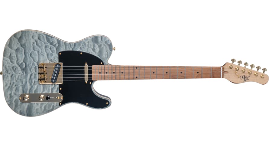 Michael Kelly Mod Shop 50 Duncan e-gitarre, Black Wash