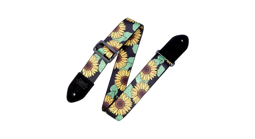 Levys MP2 Gitarrenriemen 2", Sunflower
