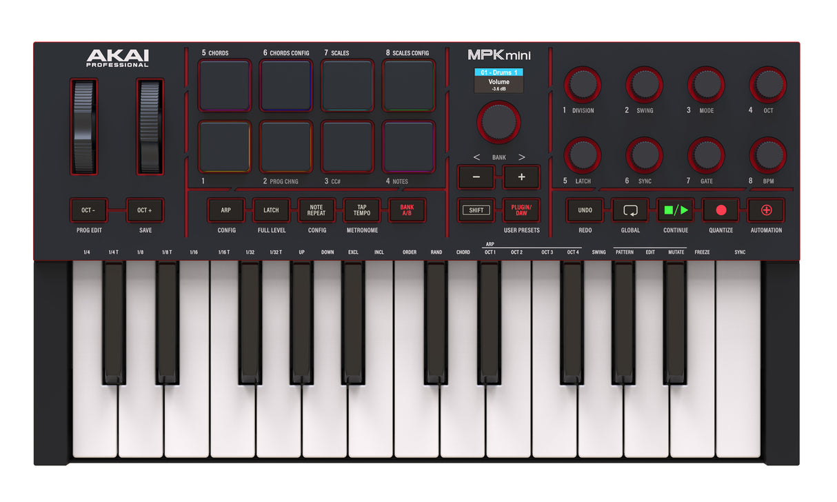 Akai MPK Mini Mk4 (Schwarz)