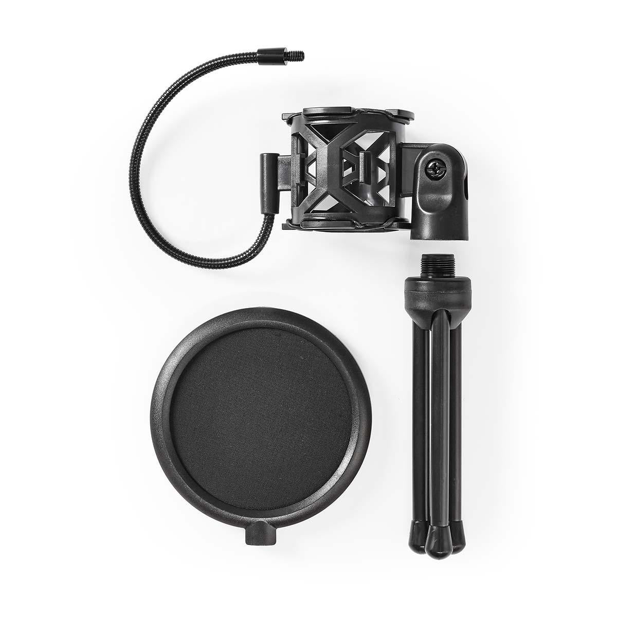 Microphone table stand w. Shockmount