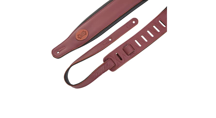 Levys MSS2 Gitarrengurt 3", Bordeaux