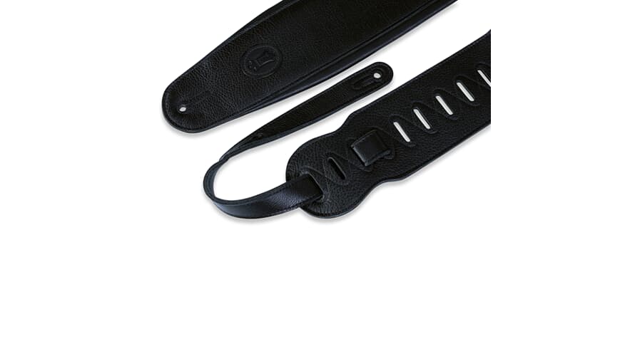 Levys MSSB2 Bassgurt 4 1/2", schwarz