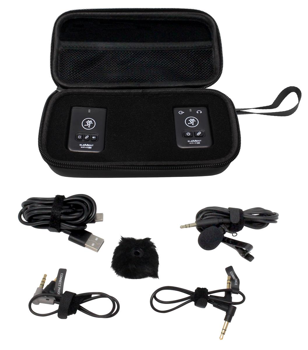 Mackie EleMent Wave LAV Wireless Microphone Set