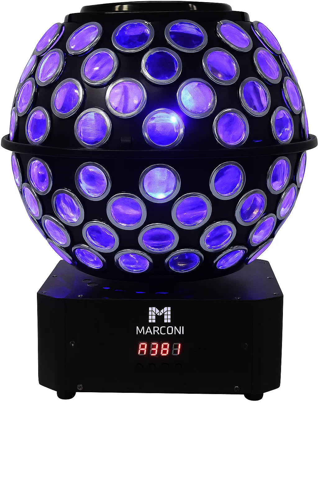 Ibiza LED-Disco-Kugel RGBW