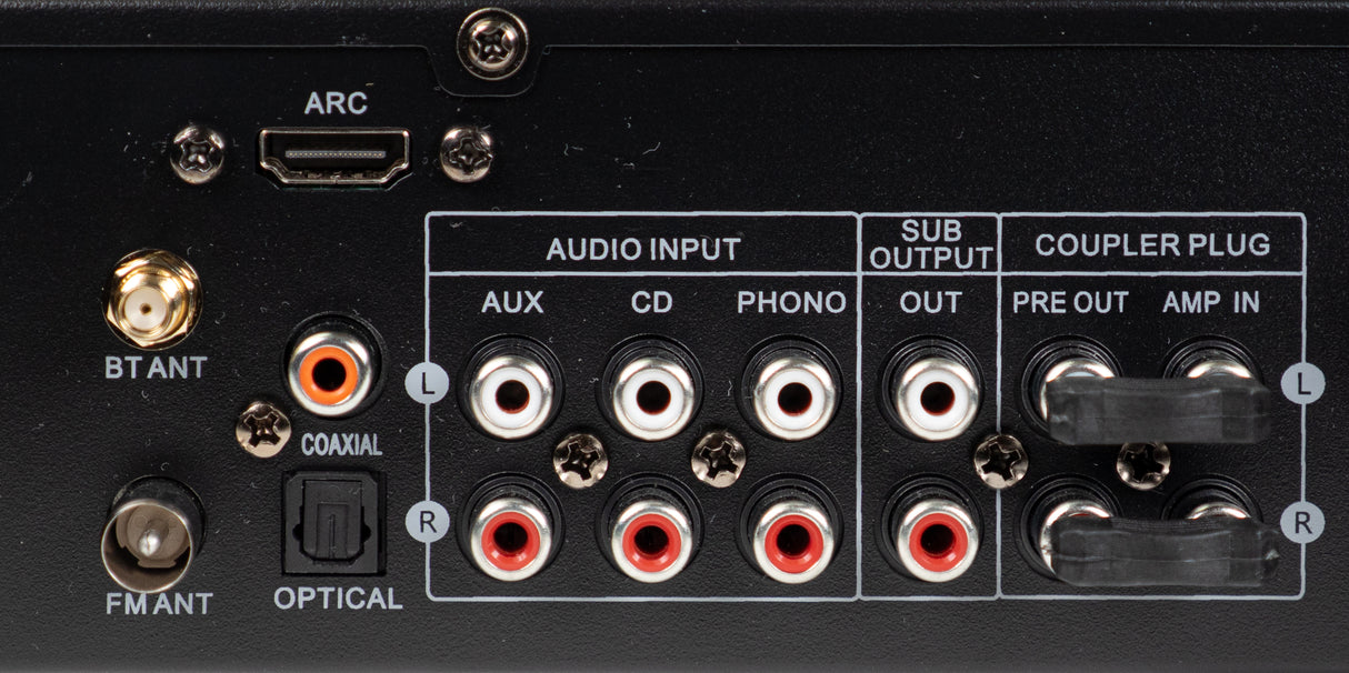 SoundMate Hi-Fi-Verstärker mit Bluetooth (4x100W)