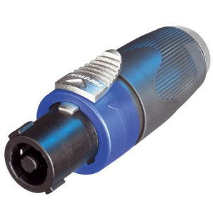 Neutrik Adapter Lautsprecherstecker speakON 4-polig auf 6.3mm Jack weiblich stereo