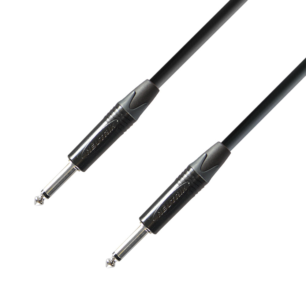 Neutrik Instrumentenkabel 6.3 mm Jack mono zu 6.3 mm Jack mono