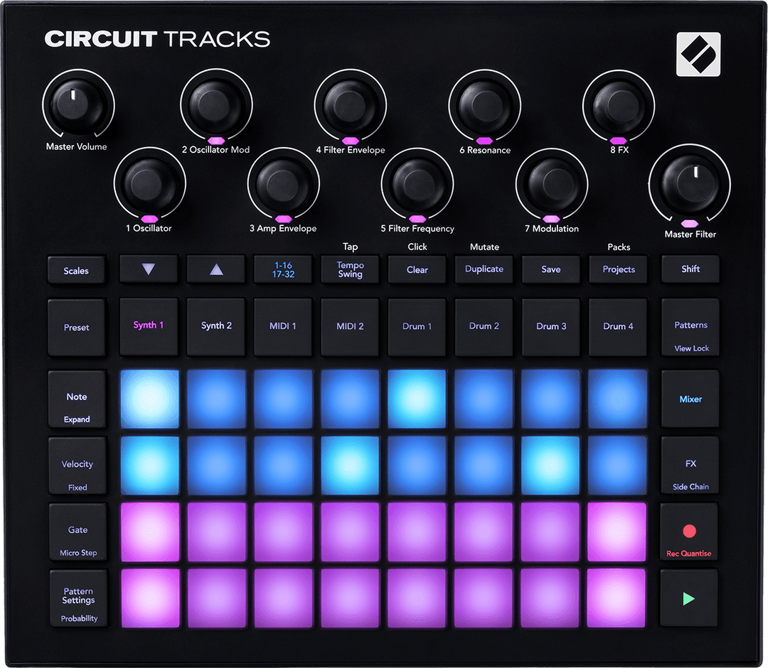 Novation Circuit Tracks - Trommelmaschine
