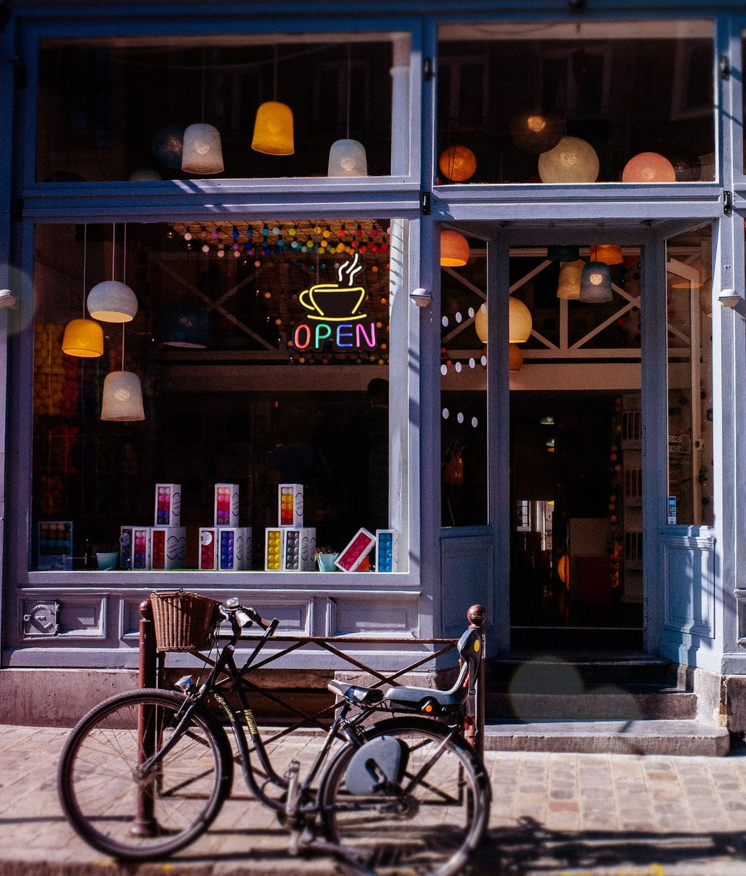 Neonschild "Coffee Open"