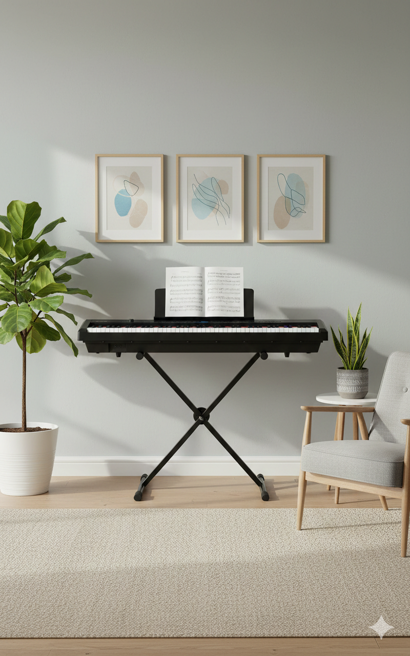 Grooveland P22 E-Piano Pack (Schwarz)