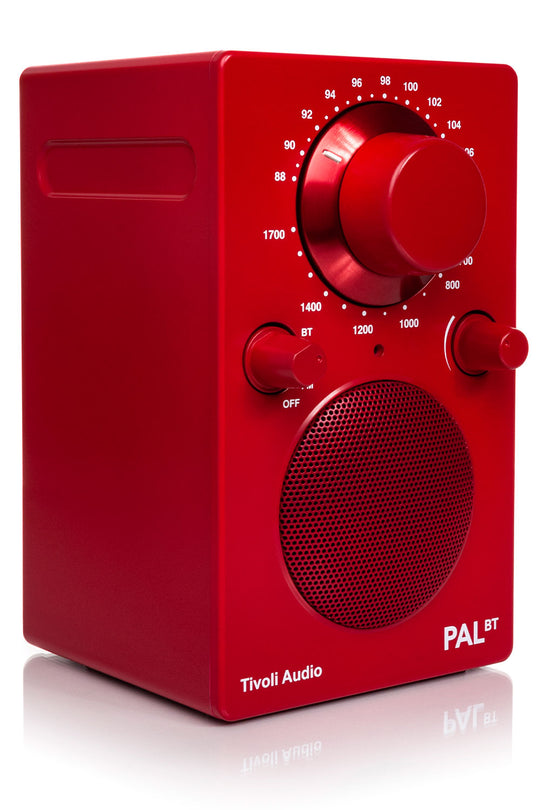 Tivoli Audio PAL BT Bluetooth Speaker (Red)