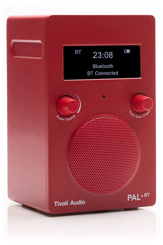 Tivoli Audio PAL+BT DAB+/Bluetooth Lautsprecher (Rot) NEW