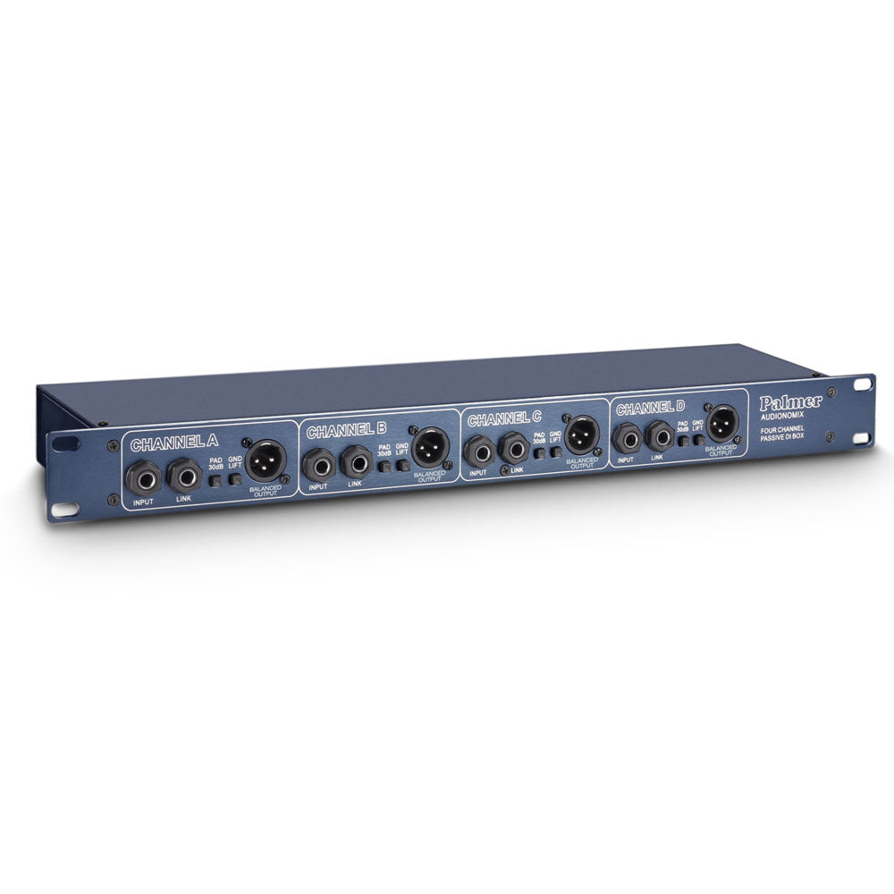 Palmer PAN 03 PASS - 19" DI-Box, 4-Kanal, passiv