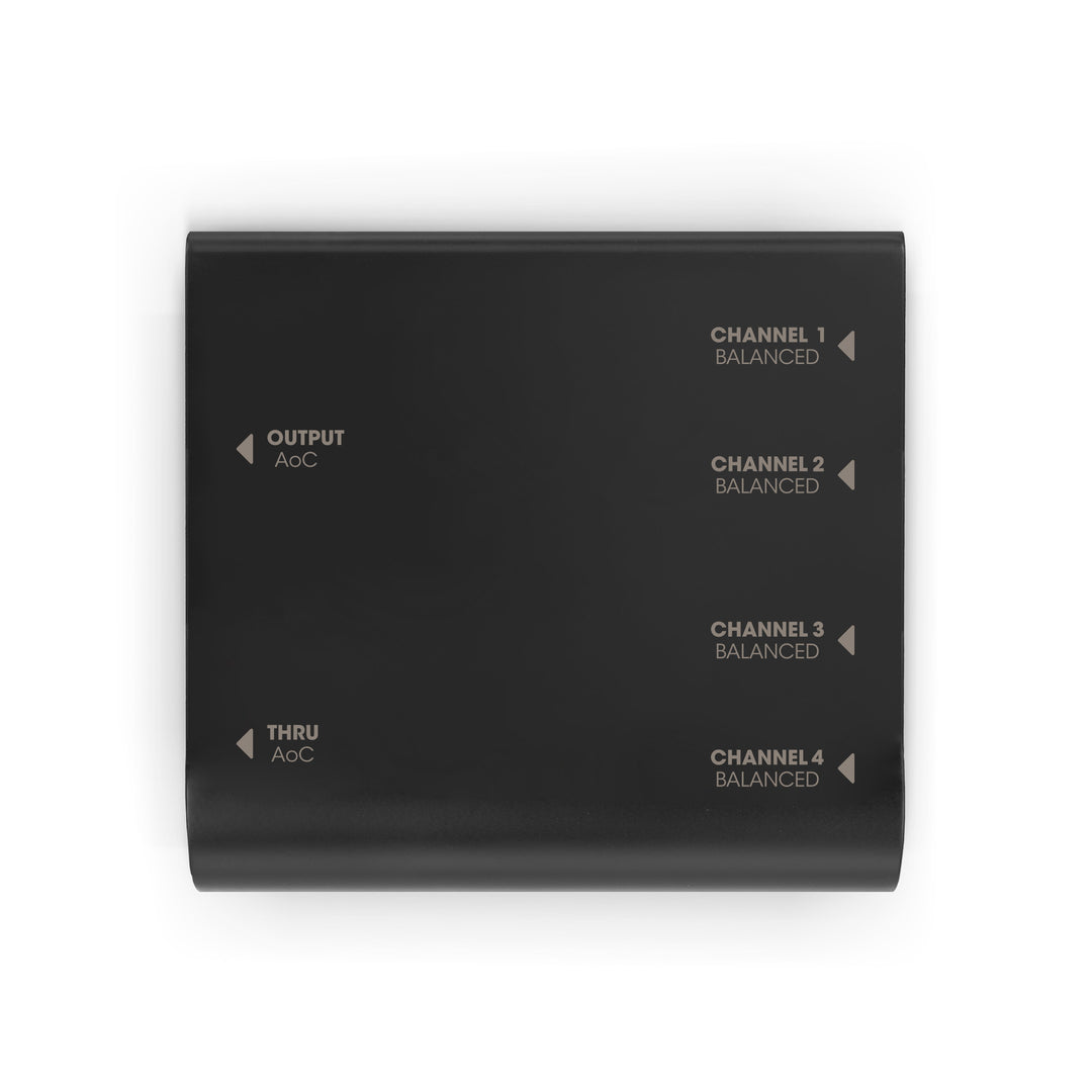 Palmer AoC Box XLRf - Audio über Cat-Box von etherCON zu 4 x XLR weiblich