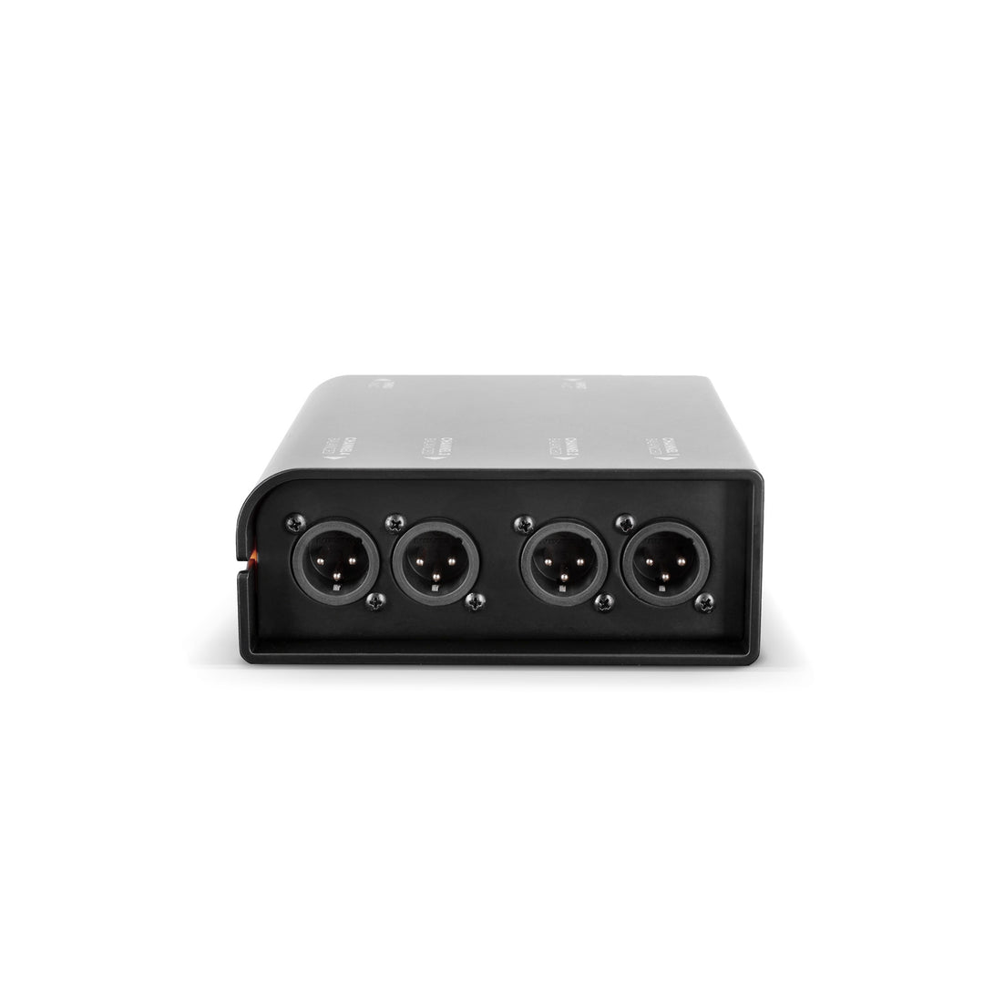 Palmer AoC Box XLRm - Audio über Cat-Box von etherCON zu 4 x XLR männlich