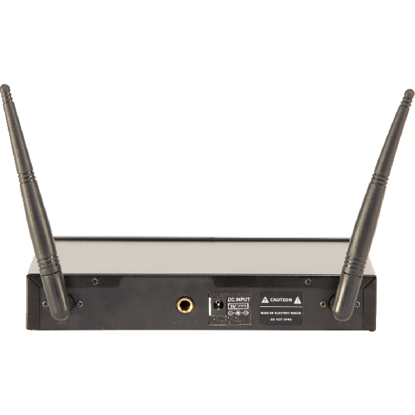 Ibiza Drahtloses Mikrofon-System (2 Kanäle)