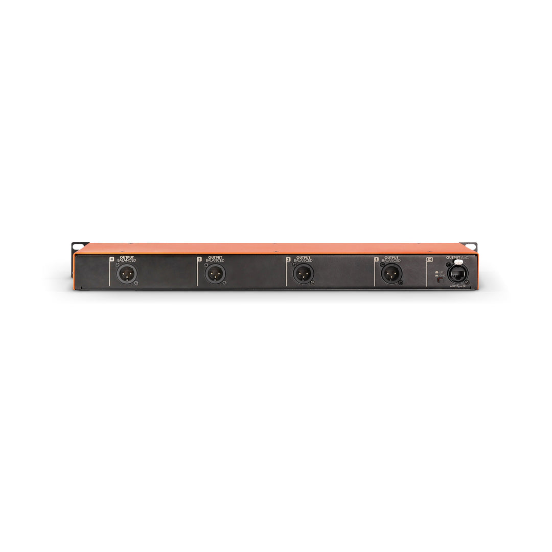 Palmer BRIDGE 4P - 19" DI-Box, 4 Kanäle, passiv