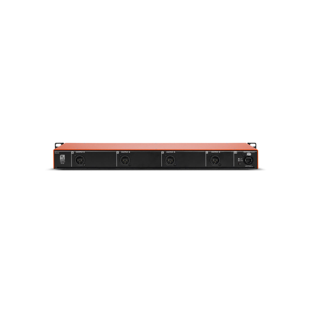 Palmer DELTA 4PL - 4-Kanal passiver Liniensplitter mit Audio über Cat-Kabel