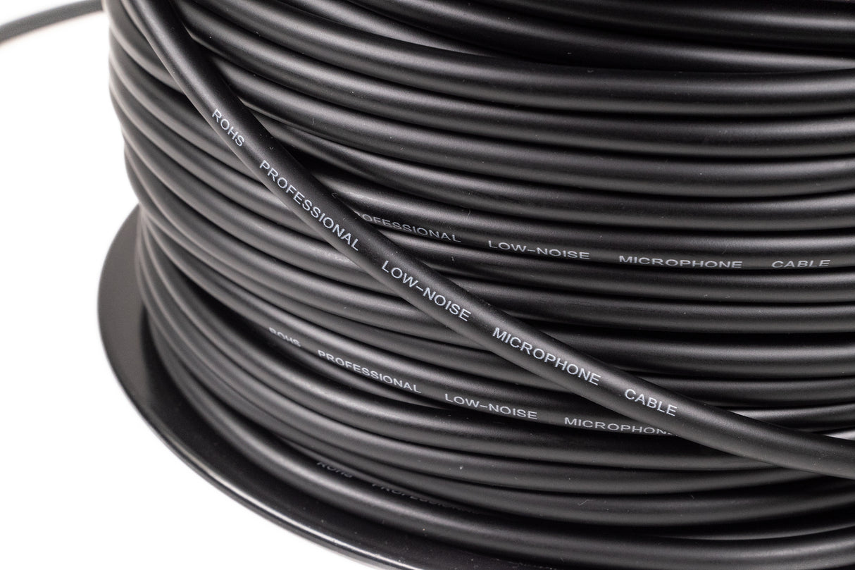 Perfex Mikrofonkabel auf einer Rolle (100m)