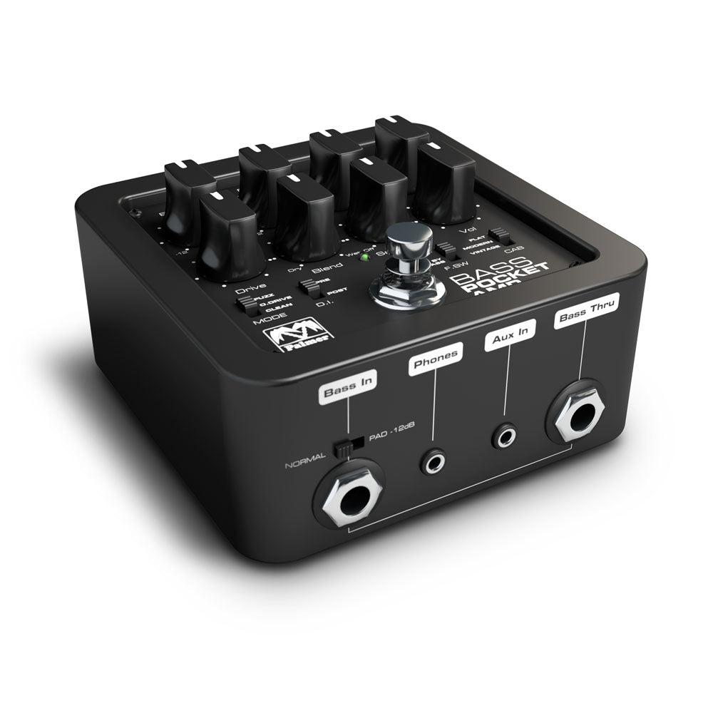 Palmer POCKET AMP BASS - Tragbarer Bass-Vorverstärker