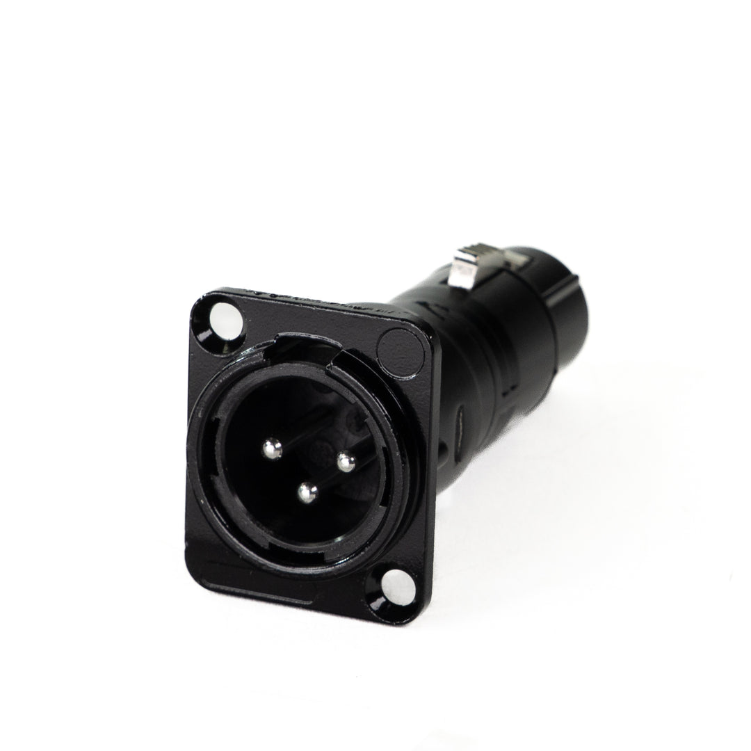 Perfex XLR Buchse zu XLR Stecker Chassis Stecker (Sort)