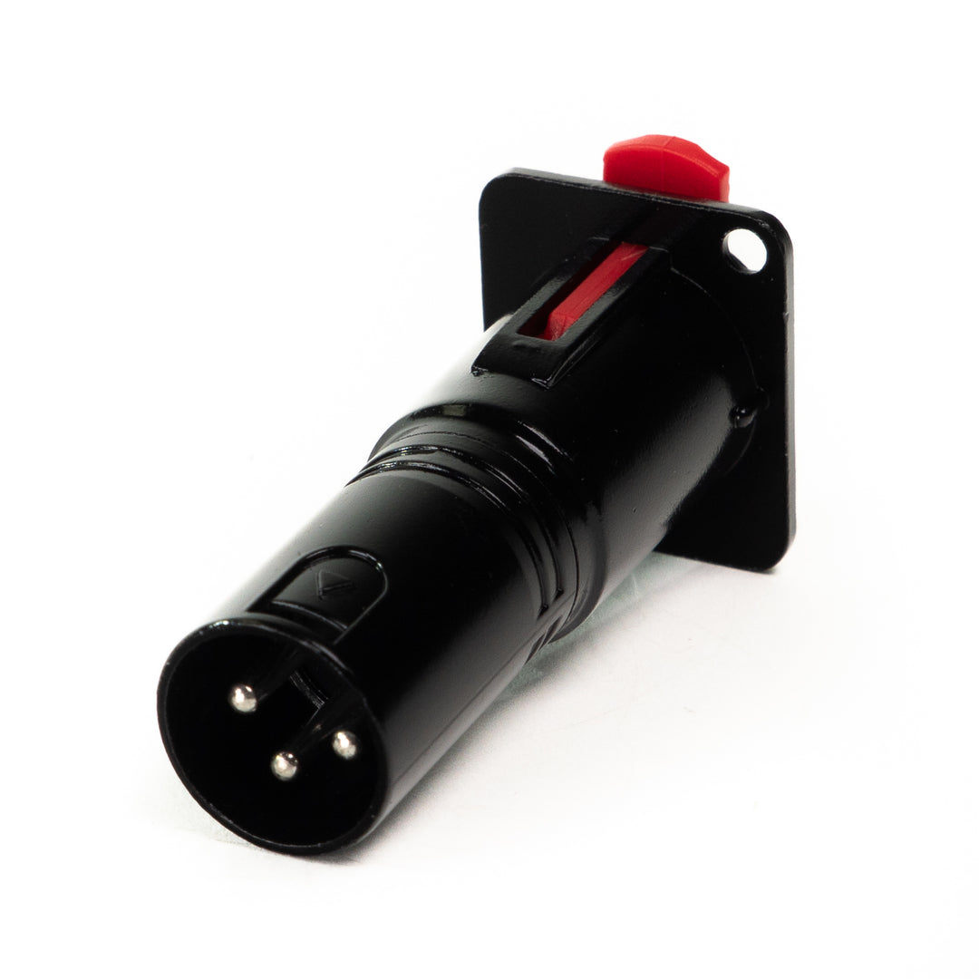 Perfex Klinke zu XLR Stecker Chassis Stecker (Sort)