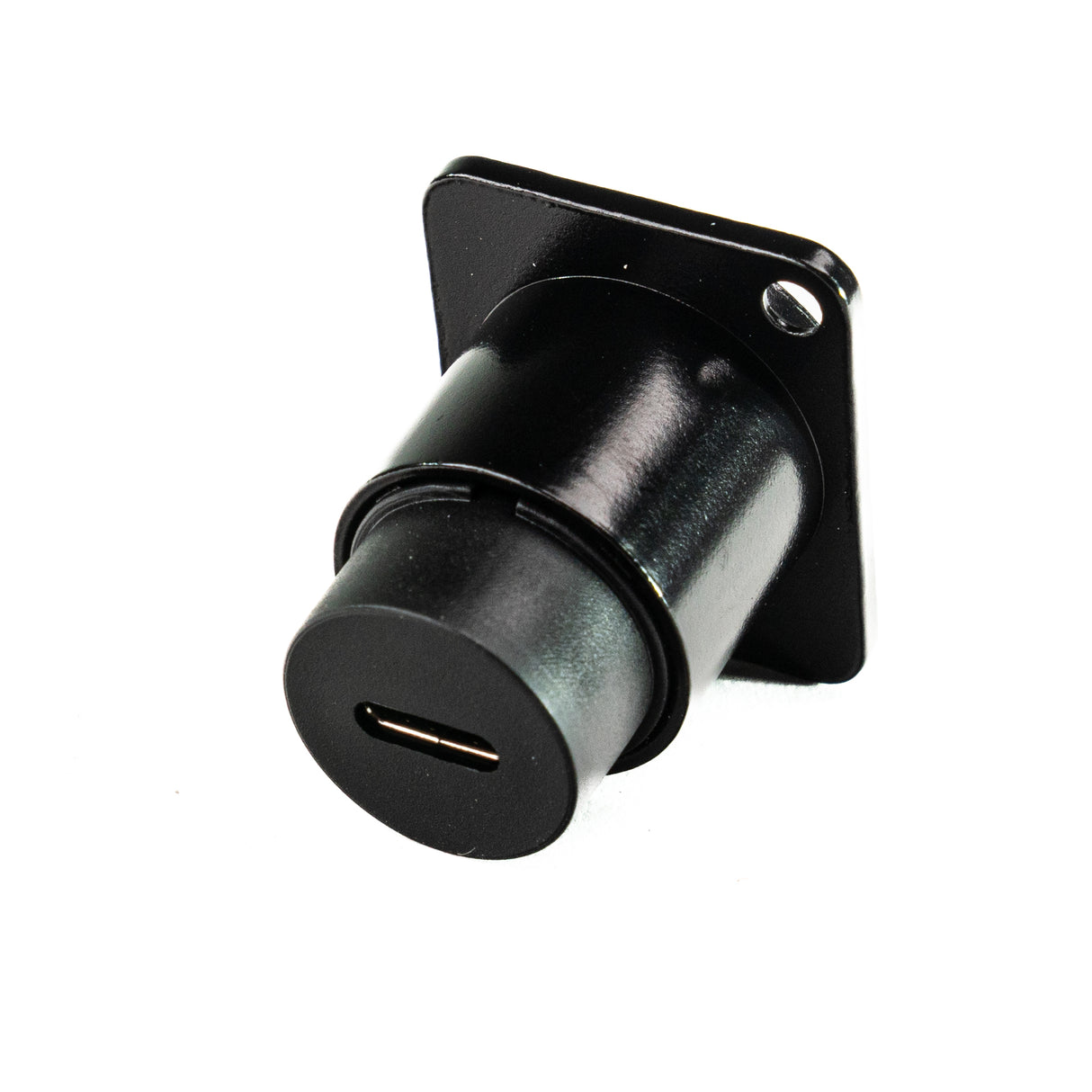 Perfex USB-C zu USB-C Chassis Stecker (Sort)