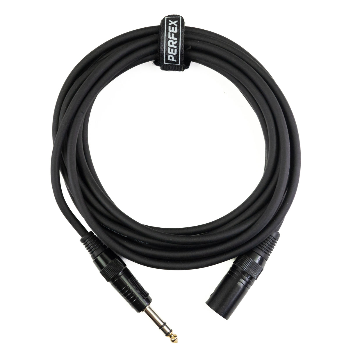 Perfex XLR Stecker auf symmetrische Klinke (5m)